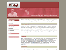 Tablet Screenshot of nirada.com